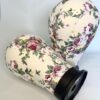 Products: Flower Pattern Canvas Mannequin Wig and Topper Stand