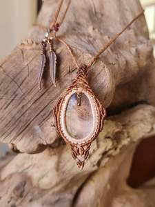 Mini Lotus Garden Quartz Wrapped in Caramel & Cream