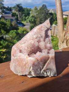 Semi Polished Large Pink Amethyst