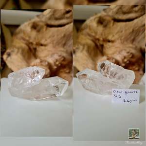 Clear Quartz Cluster 36g