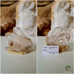 Clear Quartz Cluster 30g