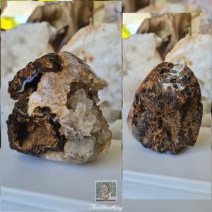 Black Agate Cluster 892g