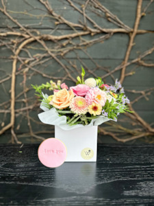 Sympathy Flowers: Love You Mini Posies With Cookie