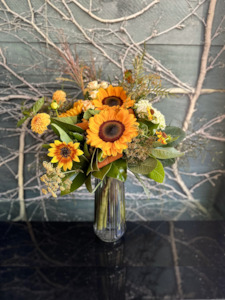 Valentines Day Flowers: Summer Sunflower Bouquet