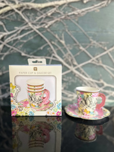 Truly Alice Cup Set & Saucers Pack of 12