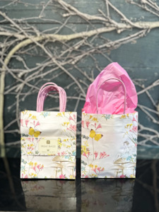 Truly Fairy Paper Treat Bags with Handles Pk8