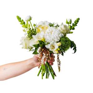 Bridesmaid Bouquet - Pure Elegance