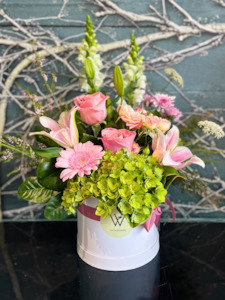 Mothers Day Gifts: Signature Blush Hat Box
