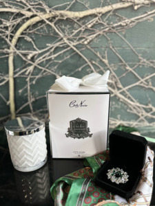 All: Côte Noire Herringbone Candle Scarf Set - Belle Epoque