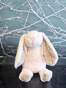 Add Ons 1: Floral Sweet Pink Flopsy Bunny