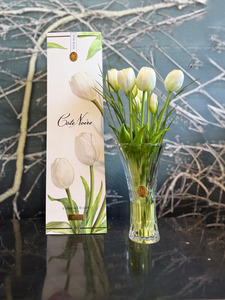 Birthday Gifts: Côte Noire Charente Tulips White