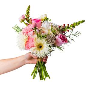 Bridesmaid Bouquet - Pretty Pastels