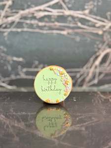 Happy Birthday Confetti Cookie