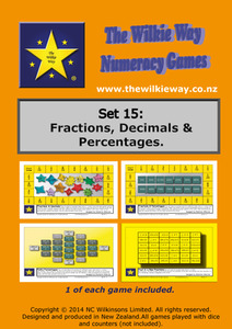 Set 15 Fractions, Decimals & Percentages