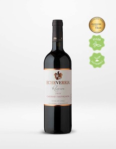 Red Wine: 2019 Echeverria Cabernet Sauvignon Reserva