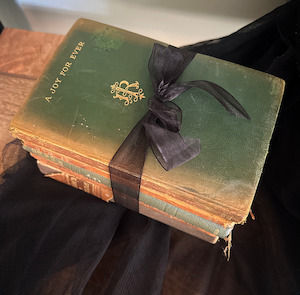 Stack of Antique Books The Witchery NZ