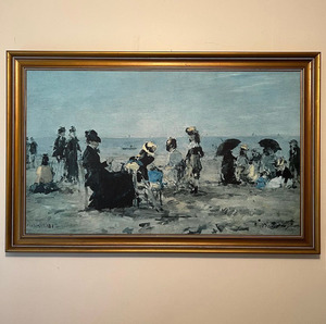 The Beach at Trouville Eugene Boudin Pick Up Only Item The Witchery NZ