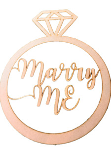 Marry Me Signage – The Wood Works