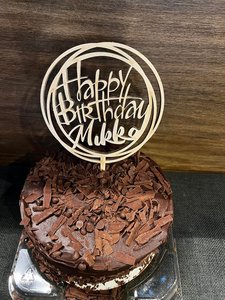 Products: Birthday Cake Topper – The Wood Works