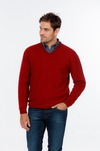 Products: NB121 Vee Neck Sweater - The Woolshed