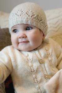Frontpage: Lisa F Baby Cakes Verity Cardi and Hat