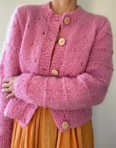 Frontpage: Touch Yarns 12ply Mohair: The Grace Cardigan #161