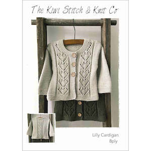Shopify: Pattern Lilly Cardigan 8 ply