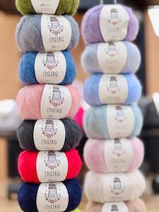 Wool For Knitting: Chaska Aqu Lace - Suri Alpaca & Silk