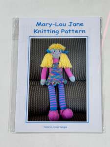 Patterns: Mary-Lou Jane Doll - Knitting Pattern