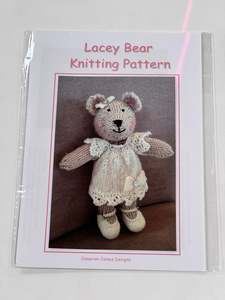 Patterns: Lacey Bear - Knitting Pattern