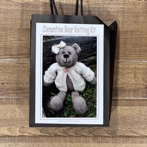 Clementine Bear Knitting Kit