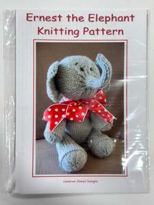 Patterns: Ernest the Elephant - Knitting Pattern