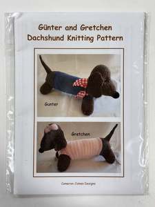 Günter and Gretchen the Daschunds - Knitting Pattern