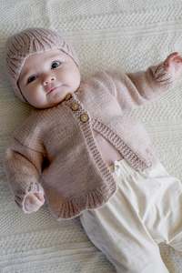 Bc111 Poppy Cardi and Hat
