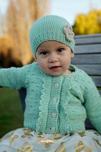 Bc83 Imogen cardi and Hat