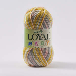 Wool For Knitting: Naturally - Loyal Baby Print - 8 Ply