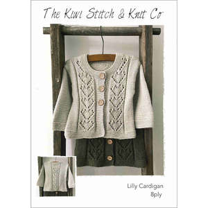 Lilly Cardigan - Kiwi Stitch & Knit Pattern
