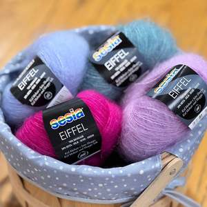 12 Ply: Sesia Eiffel - Kid Mohair & Silk 12 Ply