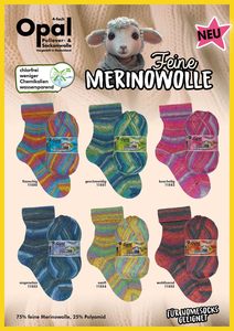 Opal "Feine Merinowolle" - Fine Merino Sock Yarn