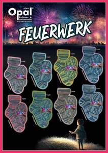 Opal "Feuerwerk" - Fireworks Sock Yarn