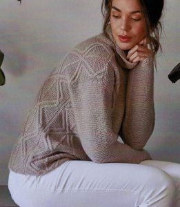 Patterns: Iris Sweater - TX635 Texyarns Pattern