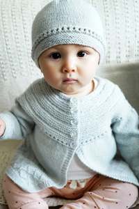 Patterns: Baby Cakes - BC86 Amelia Ann Cardi & Hat