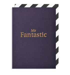MR. FANTASTIC - GREETING CARD