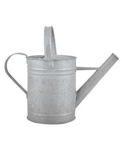 OLD ZINC WATERING CAN 1.5 LITRE