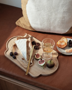 EDGAR OAK TRAY - SMALL