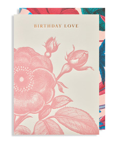 BIRTHDAY LOVE - GREETING CARD