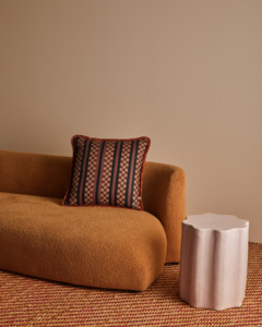 MARCO TILE - CHOCOLATE CUSHION COVER 50x50