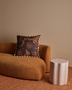 Cushions: JARDIN - BROWN CUSHION COVER 60x60