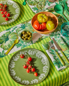 VINES PLATE - GREEN