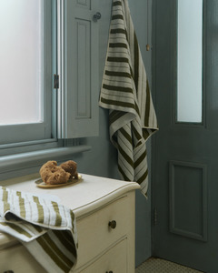 Bathroom: SAN LUIS HAND TOWEL - CAPER & CHALK